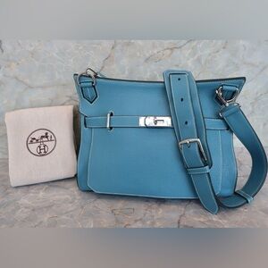 Hermes Blue Crossbody Bag